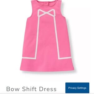 Jamie and Jack bow shift dress